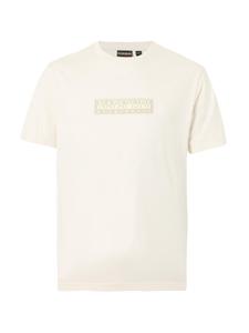 NAPAPIJRI Футболка 'S-BOX' в цвете Off White, Wool White
