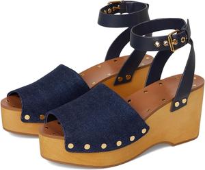 Сандалии Madewell Holland Clog, цвет Dark Denim Multi
