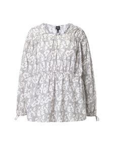 Блузка бежевого цвета Ulla Popken