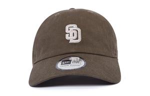 New Era Хлопковая бейсболка унисекс коричневая, Brown