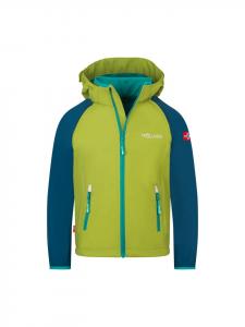 Trollkids Куртка-софтшелл Rondane с отстегивающимися штанинами, грушево-зеленого цвета