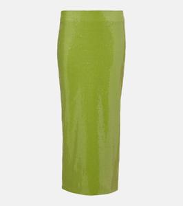 Юбка-карандаш с пайетками Oscar de la Renta, Fern