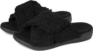 Тапочки VIONIC Relax Ii Slides, цвет Black Fabric 1