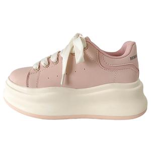 Низкие женские скейтерские кеды JimiXiong, розовый