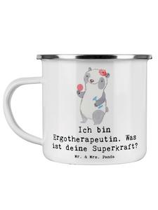 Кофейная кружка Суперэрготерапевт с белой надписью Mr. & Mrs. Panda