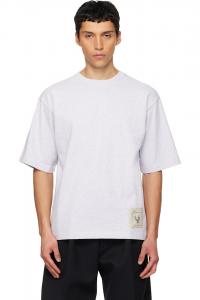 Jacquemus Серая футболка с коротким рукавом "The Torneo"