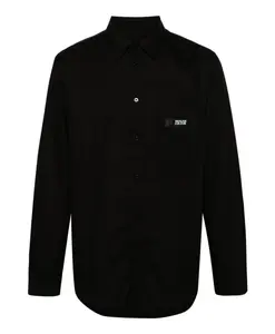 Повседневная рубашка Versace Jeans Couture, черный