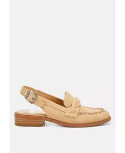 Женские лоферы Nemykin с плетеными ремешками и открытой пяткой Rag & Co