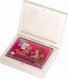 Пятник, игральные карты, пасьянс «Мадам» в шкатулке. Piatnik