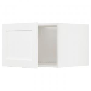 Настенный шкаф для холодильника/морозильника, белый Enköping/под дерево, 60x40 см IKEA Metod