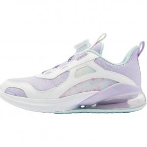 Детские кроссовки с низким верхом и противоскользящей подошвой, устойчивые к износу QIAODAN, серый/фиолетовый