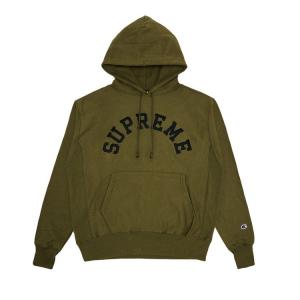 Толстовка Supreme Champion Hooded Sweatshirt, Olive