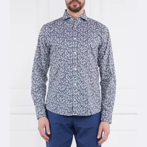 Узкая рубашка хандзё Joop!, синий