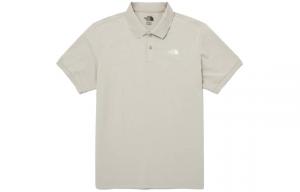 Коллекция одежды Рубашка поло унисекс светло-бежевая The North Face, светло-бежевый