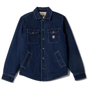 Куртка с подкладкой из хлопка Дарема - куртка для отдыха Brixton, Medium Wash Denim