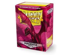 Аксессуары Dragon Shield Matte Magenta Standard Size Card Sleeves (100ct)