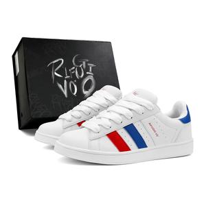 Нескользящие и износостойкие легкие низкие кроссовки для скейтбординга унисекс RIFUGIO VO', White Moonlight