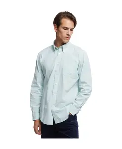 Спортивная рубашка Regent стандартного кроя Brooks Brothers, синий