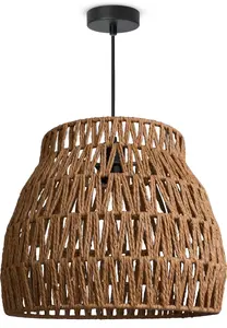 Paco Home Подвесной светильник "HUGO PD1", 1 лампочка, лампа E27 | без лампочек Ø 35 см, Высота: 30 см, черный