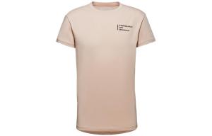 Mammut Мужская футболка Off T Shirts, коричневая, с круглым вырезом, умеренно прямой крой