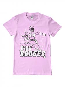 Футболка Pink Ranger T-Shirt розового цвета Power Rangers