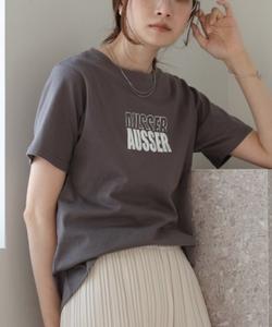 Bab Футболка с принтом, серебряный логотип