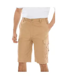 Шорты Big & Tall 10" Canyon с боковой резинкой и карманами-карго KingSize, синий