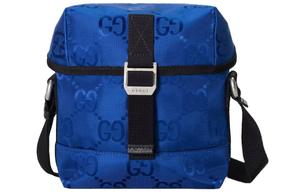 Вне Сетки Переработанный Нейлон с Кожаной Посыльный Мешок, Плечевая Сумка, Кроссбоди Унисекс GUCCI