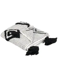 Пуховое одеяло Beliani Kuschel SAATLI, белый/черный