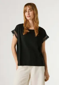 Футболка с принтом наин Pepe Jeans, Black