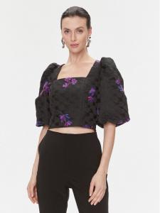 Блуза стандартного кроя Custommade, черный