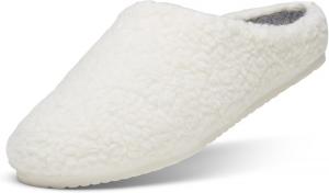 Унисекс тапочки Allbirds из шерсти, домашние обувь с открытой пяткой, верх из шерстяной смеси и мягкая подкладка, белый/белый
