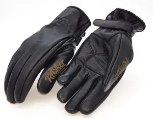 Мотоциклетные перчатки Rokker McAllen, коричневые, размер S, Black