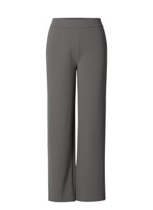 BASE LEVEL Штаны свободного кроя в сером цвете