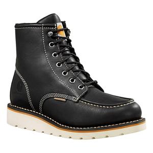 6-Дюймовые водонепроницаемые рабочие ботинки с мягким носком на танкетке Carhartt, черный