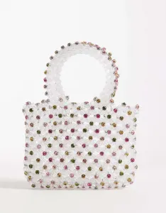 Разноцветная сумка-саквояж с бисером River Island