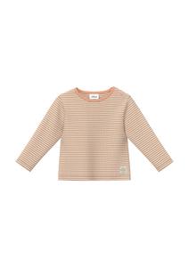 Рубашка s.Oliver, бежевый/оранжевый