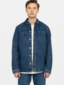 Denim Project Демисезонная куртка 'DPM' в синем дениме