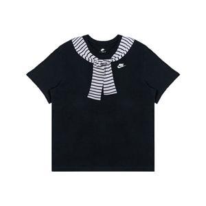 Nike Футболка Swoosh мужская black