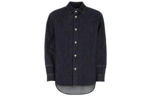 Рубашка мужская синяя Loewe, синий