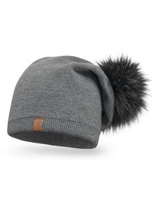 Шапка Vivisence 70105, антрацит