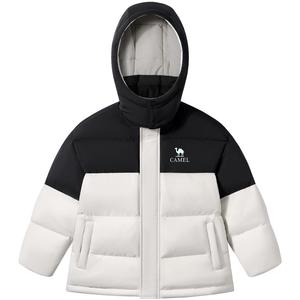 Теплая флисовая коллекция пуховик Kids' CAMEL, glacier серый/phantom черный