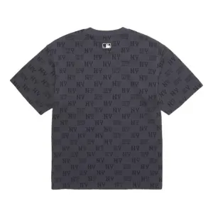 MLB Футболка Unisex New York Yankees/Black TSM01 Crew Neck Moderate