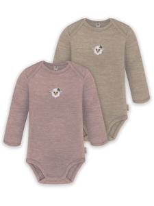 Комбинезон/боди normani Auckland, коричневый/розовый