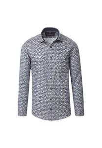 Рубашка для отдыха с принтом свободного покроя Casamoda, синий