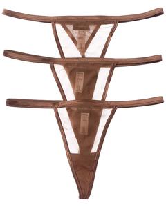 Cosabella 3 шт Soire Confidence стринги, мультиколор