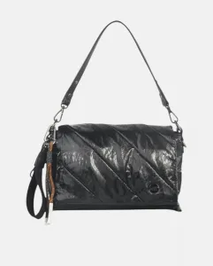 Нейлоновая сумка через плечо с клапаном Volum, черный