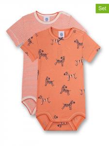 Sanetta Комплект из 2 боди абрикосово-розового цвета