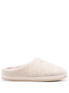 Tommy Hilfiger слиперы с вышитым логотипом, нейтральный цвет