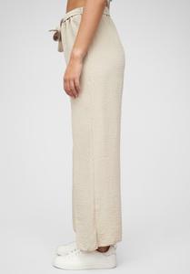 Брюки SOMMERMIT SEITLICH SCHLITZEN UND BINDEGÜRTEL Cloud 5ive, бежевый